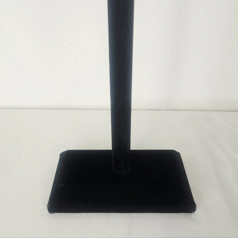 Black Velvet Jewelry Display Stand 18